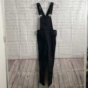 Black overalls